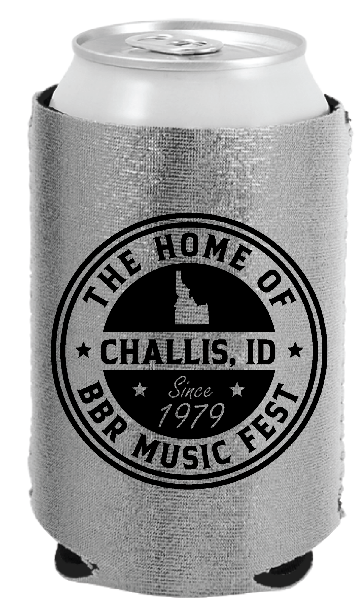 Metallic koozie Braun Brothers Reunion