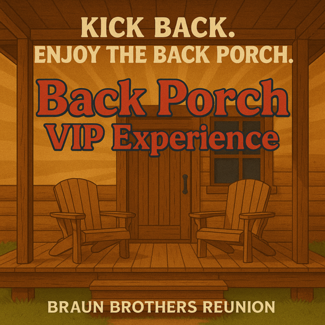 The Back Porch VIP Experience